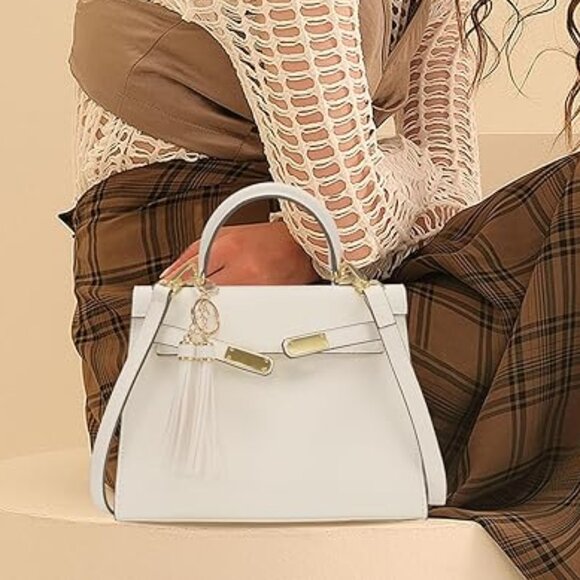 Neiman Marcus Women's Top Handle Open Clasp Purse - Picture 1 of 4